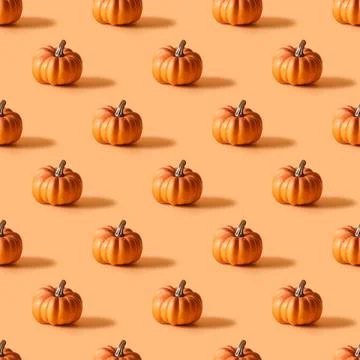 Halloween seamless pattern of pumpkin for wallpaper or pack paper. Stock Photos