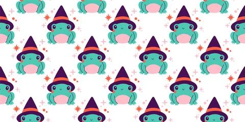Halloween seamless pattern. Seamless pattern with cute halloween elements Stockillustratie