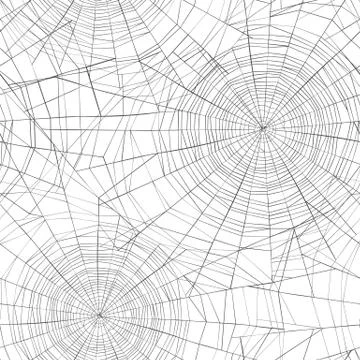Halloween seamless pattern. Spider web background. 스톡 일러스트