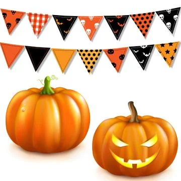 Halloween Set Stock Illustration