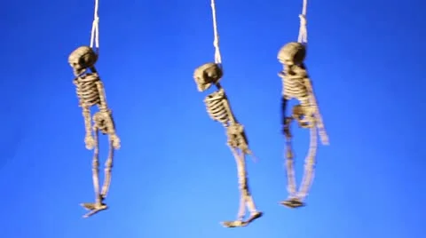 Halloween skeleton Video stock 10718690