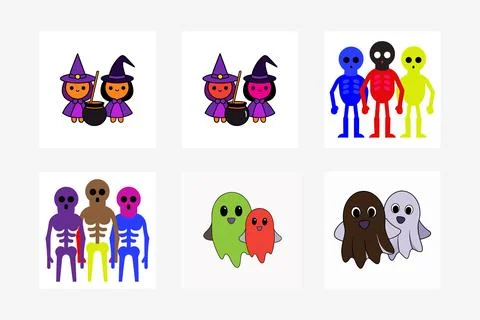 Halloween skeleton Stock Illustration