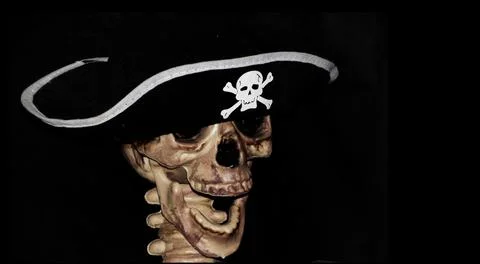 Halloween skeleton Foto stock
