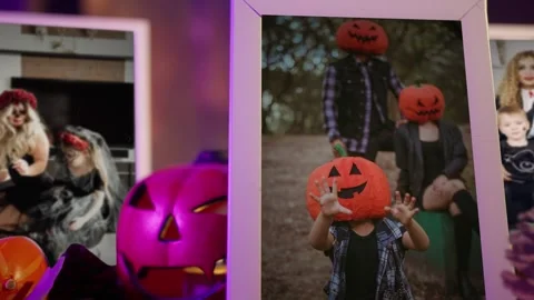 Halloween Slideshow After Effects stock