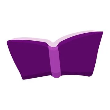 Halloween spell book witch magic scary icon Stock Illustration