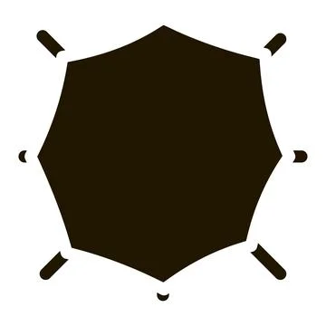 Halloween spider web icon Vector Glyph Illustration Stock Illustration