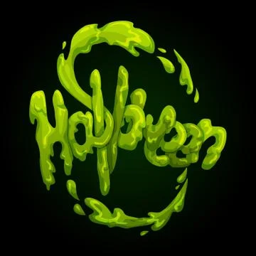 Halloween splash vector Stock Illustration