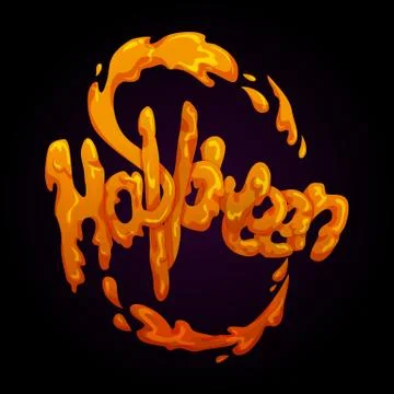 Halloween splash vector Stock Illustration