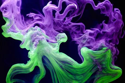 Halloween Spooky Ghost Ectoplasm Smoke Illustration Background Stock Illustration