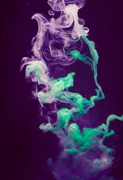 Halloween Spooky Ghost Ectoplasm Smoke Illustration Background Stock Illustration