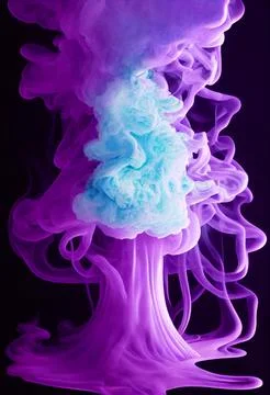 Halloween Spooky Ghost Ectoplasm Smoke Illustration Background Stock Illustration