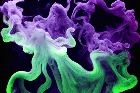 Halloween Spooky Ghost Ectoplasm Smoke Illustration Background Stock Illustration