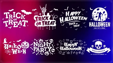 Halloween Spooky Pack Stock After Effects