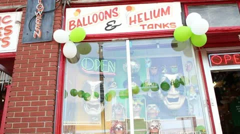 Halloween Store Front Window 動画素材 10832197