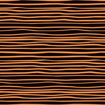 Halloween stripes seamless pattern Stock Illustration