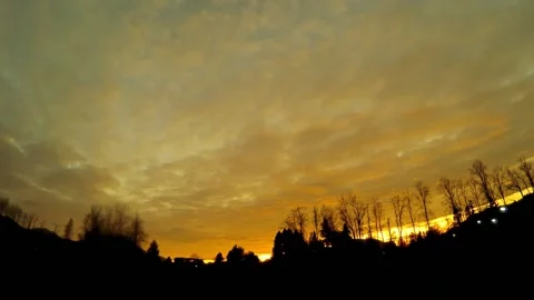  Halloween Sunset  Stock Footage 144506941
