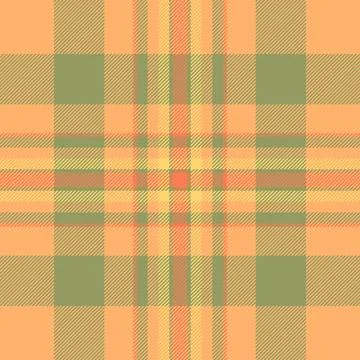 Halloween tartan vector textile, kitchen fabric pattern texture. Skill seam.. Stockillustratie