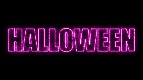Halloween text, 3d rendering backdrop, computer generating, can be used for Stock Illustration