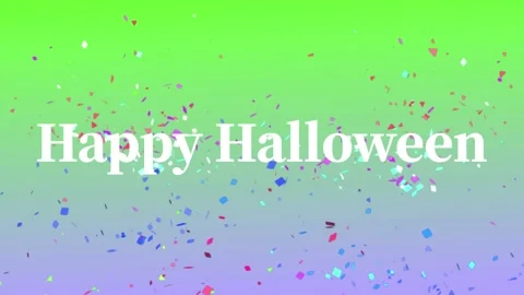 Halloween text background animation motion graphics Stock Footage 162734753
