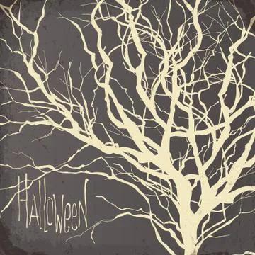 Halloween themed background. vector illustration, eps10. Ilustração Stock