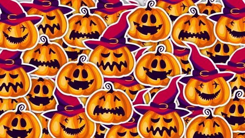 Halloween Transition Stock Footage 284455159