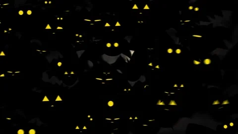 Halloween Transitions Pack with Bats Ghosts Pumpkins and Spider Webs Стоковые After Effects