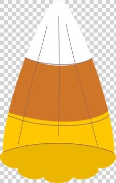 Halloween triangle dimension candy Stock Illustration