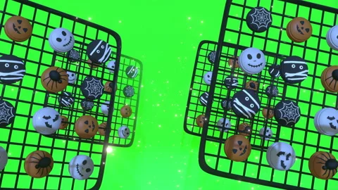 Halloween Tunnel Background Stock Footage 317902889