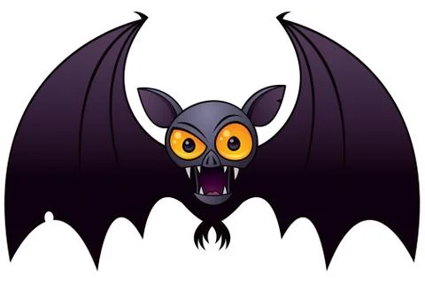Halloween Vampire Bat Illustrazione stock
