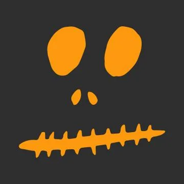 Halloween vector illustration Stock Illustration
