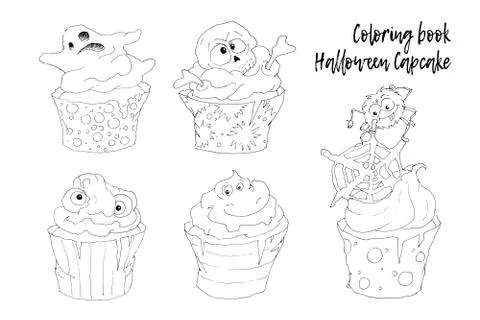 Halloween vector objects set Stock-Illustration