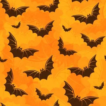 Halloween vector pattern Illustrazione stock