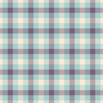 Halloween vector pattern with plaid stripes and pumpkins, spooky ghosts, an.. Stockillustratie