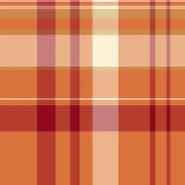 Halloween vector pattern with plaid stripes and pumpkins, spooky ghosts, an.. Illustrazione stock