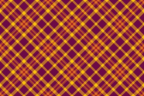 Halloween vector pattern with plaid stripes and pumpkins, spooky ghosts, an.. Stock Illustration