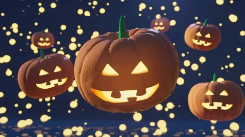 Halloween video pumpings 1 Stock Footage 160989626