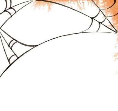 Halloween web decorative border Stock Illustration