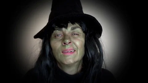 Halloween witch Stock Footage 80356670