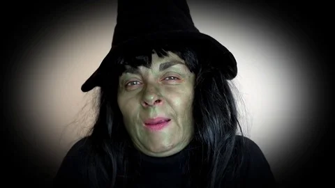 Halloween witch Stock Footage 80357005