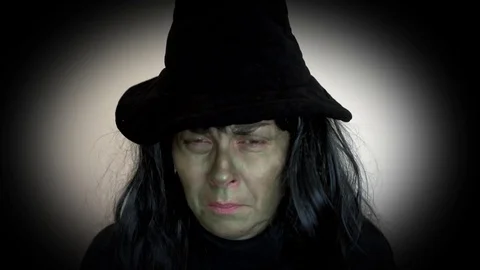 Halloween witch Stock Footage 80357139