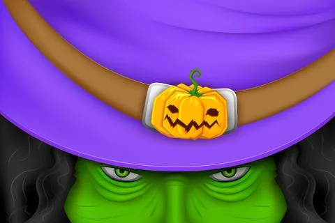 Halloween Witch Stock Illustration