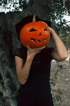 Halloween witch Stock Photos