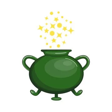 Halloween witchcraft and magic items, game resources. Bottle of potion, magic Stock Illustration