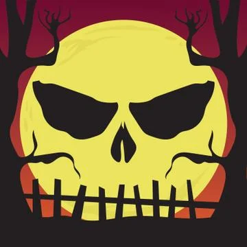 HalloweenART Illustrazione stock