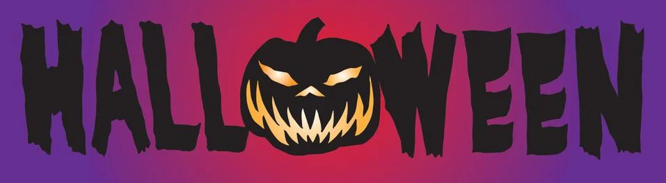 HalloweenBANNERA 库存插图