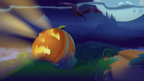 Halloween.Bite Stock-Illustration