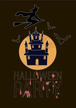 HalloweenParty Stock Illustration