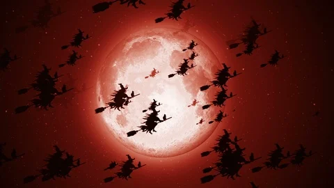 HalloweenRED Stock Footage 89871789