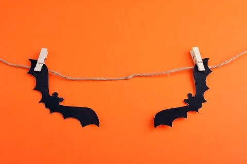 Hallowen, bat Stock Photos