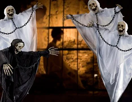 Hallowen night Stock Photos